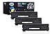 Cool Toner 3 Pack Compatible 78A CE278A Canon 128 Toner Cartridge 2,100 Pages Yield For LaserJet Pro P1606DN P1606 P1566 P1560 MFP M1536DNF, Canon imageclass D530 D550 MF4770n MF4570dw MF4770N