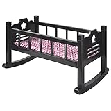 Naomi Kids Doll Cradle Espresso