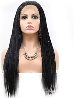 Amazon Com Mai Bao Wigs For Women Braided Wig Synthetic Lace