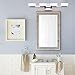 TRLIFE LED Vanity Light, Modern 4 Lights LED Bathroom Light Fixture 20W Cool White 6000K Bathroom Lights Over Mirror(24.8inches)