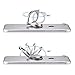 eBoot Phone Finger Grip Ring Stand with 360 Degree Rotation, No Loose Smartphones Metal Holder for Mobile Cell Phone (Silver)