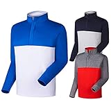 FootJoy Mixed Texture Sport Half-Zip Golf Pullover