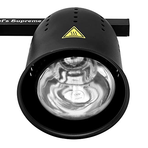 HEAT LAMP 2 BULB BLACK