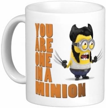 Wolverine X Men You Are One In a Minion From Despicable Me - Funny Gift Mug
