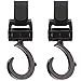 Sunveno 2pcs Stroller Hook Multi Purpose Hooks Swivel Baby Stroller Hook Hanger Pushchair Hook