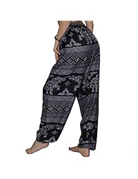 Pantalones de yoga con cordón para dama