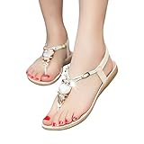 Fashion Brand Best Show Women's Summer Style Elastic T-strap Bohemia Beaded Owl Flat Sandals