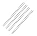 4 Pair Extra Long 14 Inch Stainless Steel Hot Pot Chopsticks for Cooking Frying Noodle