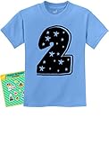 TeeStars - Two Years Old Cute Birthday Gift Idea - I'm 2 Superstar Kids T-Shirt