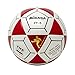 Mikasa FT5A-R-BK Goal Master Soccer Ball, Red/White, Size 5 FIFA Quality