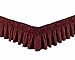 Fancy Collection Queen -King Easy Fit Bed Ruffle wrap Around Elastic Bed Skirt with 17