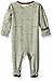 L'ovedbaby Unisex Baby Organic Snap Footie (Pumpkin Hedgehogs, 0-3m)