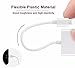 Lightning Jack Audio Headphone Adapter for iPhone X /10/8/8 Plus iPhone 7/7 Plus&ipod&ipad. 3.5mm Aux Earphone Audio Adaptor and Charge Converter[Audio+Charge+Music](Support iOS 11 or Later)(White)
