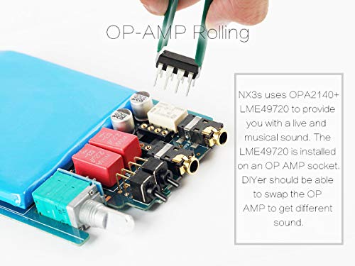 Topping NX3s Digital HiFi Portable Headphone Amplifier (White)