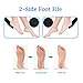 Foot Scrubber Foot File, Pedicure Tools Set Callus Remover Pumice Stone for Feet Heel Dead Skin Remover, Professional Stainless Steel Callus Shaver Razor with Blade Pedicure Kit Wet and Dry 8pc