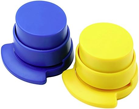 1 pcs Office Staple Free Stapleless Stapler Home Paper Binding Binder Paperclip BinStore