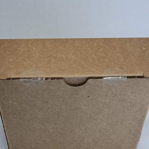 Clear Circle Seal Stickers 1 in Clear Round Labels 1000/roll Great as Envelope Seals, Newsletter mailing Seals, Clear Circle Labels or Other uses Where Wafer Seals or Clear Circle Stickers are Needed