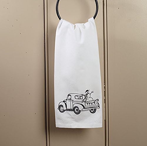 The Country House Christmas Towel (Snowman Truck)