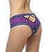 Sofishie Sexy V-Back Open Crotch Panties - Purple - Medium