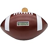 Flyingwoods Automatic Counting Football Coin Bank. Great Gift Works with All U.S Coins