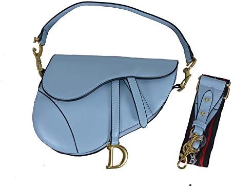 Yoome Women Designer Saddle Shoulder Bag Rivet Top Handle Handbag Crossbody Clutch Purse