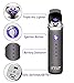 Triple Plasma Lighter- Electric Triple Arc Lighter- 2019 Design with Indicator Lights for Pipes Cigars and More -Windproof Electric Lighter- Rechargeable (Triple Arc W/Battery Indicator Lights)thumb 2