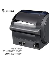 Zebra GX420t GX42 102410 000 Impresora de etiquetas de transferencia térmica