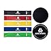 Core Sliders and Resistance Bands, 2 Gliding Discs, 5 Resistance Loop Bands, Strengthen Core, Legs, Glutes, Ab Workout, Portable Gym, Lightweight, Low-Impact