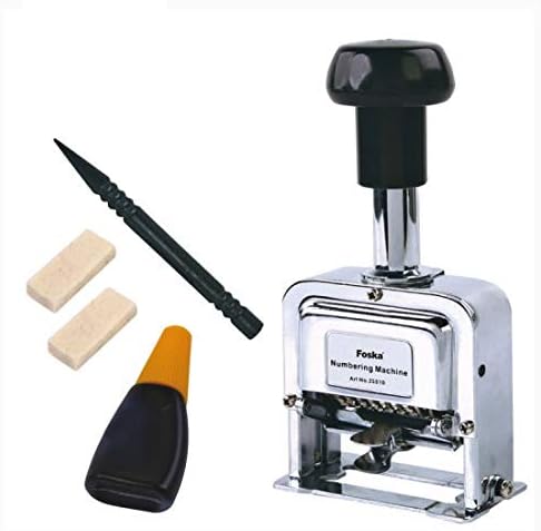 7 Digit Numbering Machine - Automatic Number Stamp Coding