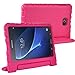 i-original Compatible with Samsung Galaxy Tab A 10.1 Inch 2016 EVA Shockproof Case for Kids Bumper Cover Handle Stand,Convertible Handle Light Weight EVA Protective Stand Bumper Cover (Magenta)