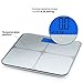Smart Weigh Digital Body Weight Scale with Weight Tracking and Step-On Technology, 440 Pounds, Recognizes and Stores 8 Users [2017 Upgraded Version]