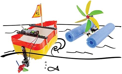 TeacherGeek "Build-a-Boat Electric Motor Boat STEM | STEAM Activity - 10 Pack