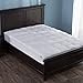 puredown® Premium White Goose Overfilled Bed Topper 100% Cotton Fabric Mattress Pad, King, Alternative and Feather