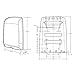Scott Control MOD Slimfold Folded Paper Towel Dispenser (34830), 9.83
