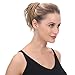 OUBECA Tousled Synthetic Hairpiece Scrunchies Straight Elastic Updo Scrunchy Messy Bun for Women (8TT1133/27)