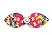 10pcs/Pack Yorkshire Dog Hair Clips Pearls Centre Pet Dog Grooming Bows Supplies Pet Hair Clips Teddy Exquisite Rabbit Ears Dog Hair Accessories