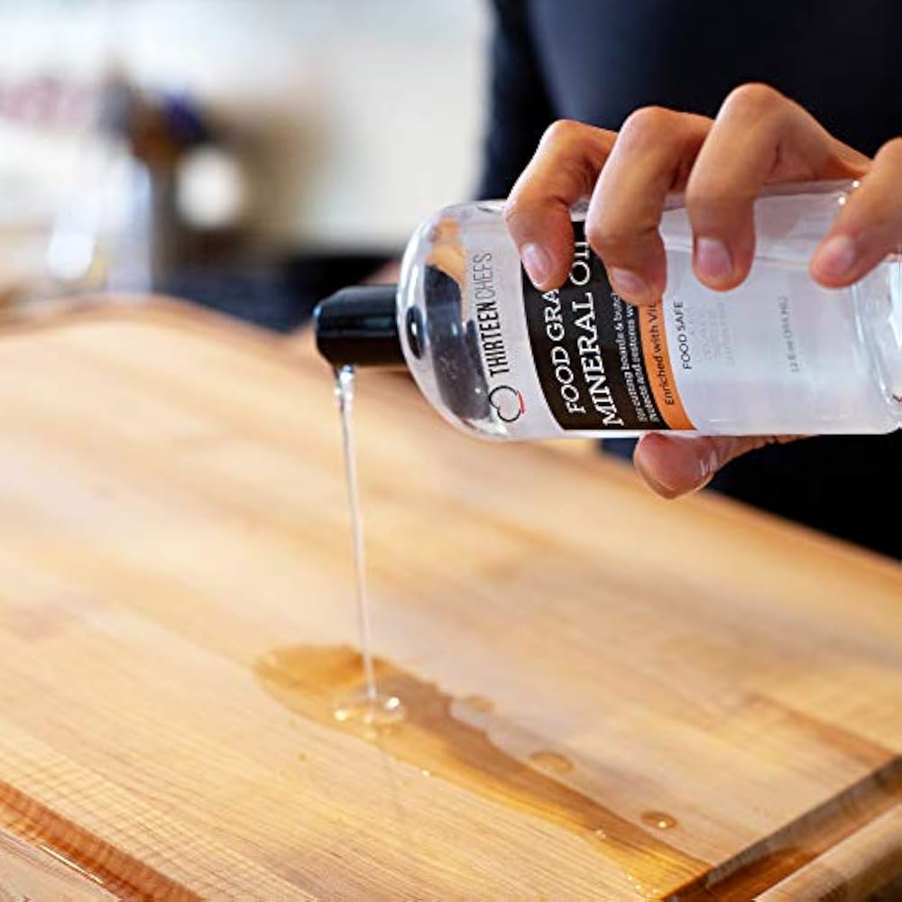 Food Grade Mineral Oil For Cutting Boards, Countertops Butcher Blocks