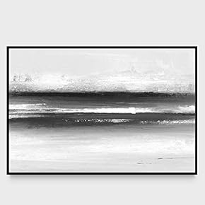signwin Framed Canvas Wall Art Abstract Seascape Canvas...