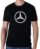 Mercedes-Benz AMG Maybach Emblem T-Shirts (Mercedes-Benz Emblem, Large)