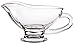 Home Essentials 9100 Tablesetter 10 oz Glass Gravy Boat, Clear