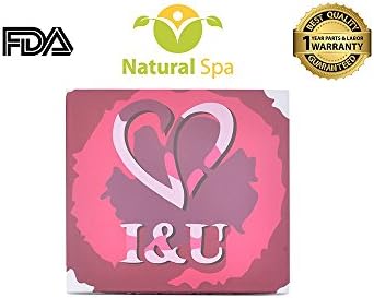 Bath Bombs Kit WOQU,Romantic Gift Set of 6 (I LOVE U)for Wife, Mom, Girlfriend and Lovers(rose)