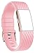 DB For Fitbit Charge 2 bands rose gold buckle,charge 2 sport replacement bands lavender, Fitbit Charge 2 Accessory Wristbands Large
