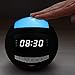 OnLyee Bluetooth Alarm Clock Radio & Wireless Bluetooth Speaker with AM FM,AUX,Dual USB Charging,Multi-Color LED Night Light