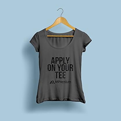 MiPremium Glitter Black Heat Transfer Vinyl HTV, Glitter Iron On Vinyl (Pack of 4 Sheets), for T Shirts Sports Clothing Other Garments & Fabrics, Easy to Cut Press & Weed Black Glitter Vinyl (Black) - Image 8