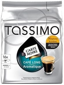 Tassimo carte noire long Aromatique 16 t disc pack of 2