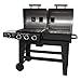 Hongso Porcelain Coated Cast Iron Grill Cooking Grates Replacement for Chargriller Models 2121, 2123, 2222, 2828, 3001, 3030, 3725, 4000, 5050, 5252, 5650,9020. Set of 3