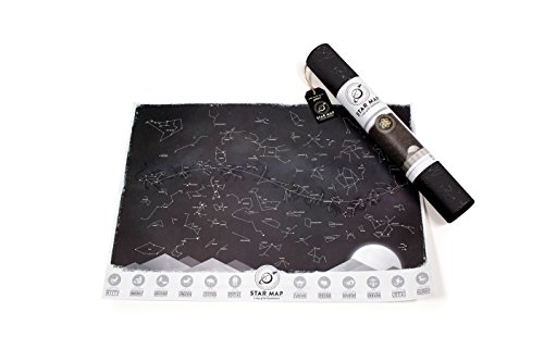 Star Map – Glow in the Dark Constellation Celestial Map – Star Guide
Zodiac Constellations Astronomy Wall Art Poster – 24 x 17 Inches