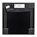 Eat Smart Precision Digital Bathroom Scale, 400 Pound Capacity, Black