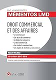DROIT COMMERCIAL ET DES AFFAIRES 10E EDITION (MÉMENTOS LMD) by 