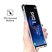 MoKo Galaxy S8 Case, Crystal Clear TPU Bumper Gel Case Shockproof TPE Edge + Rigid PC Hard Back Cover for Samsung Galaxy S8 5.8 Inch (2017) - Black